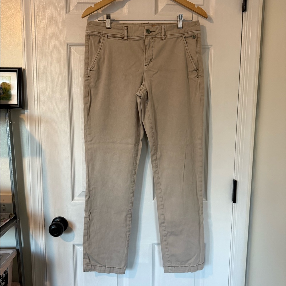 Anthropology Pilcro Women's Straight Leg Khaki Pants